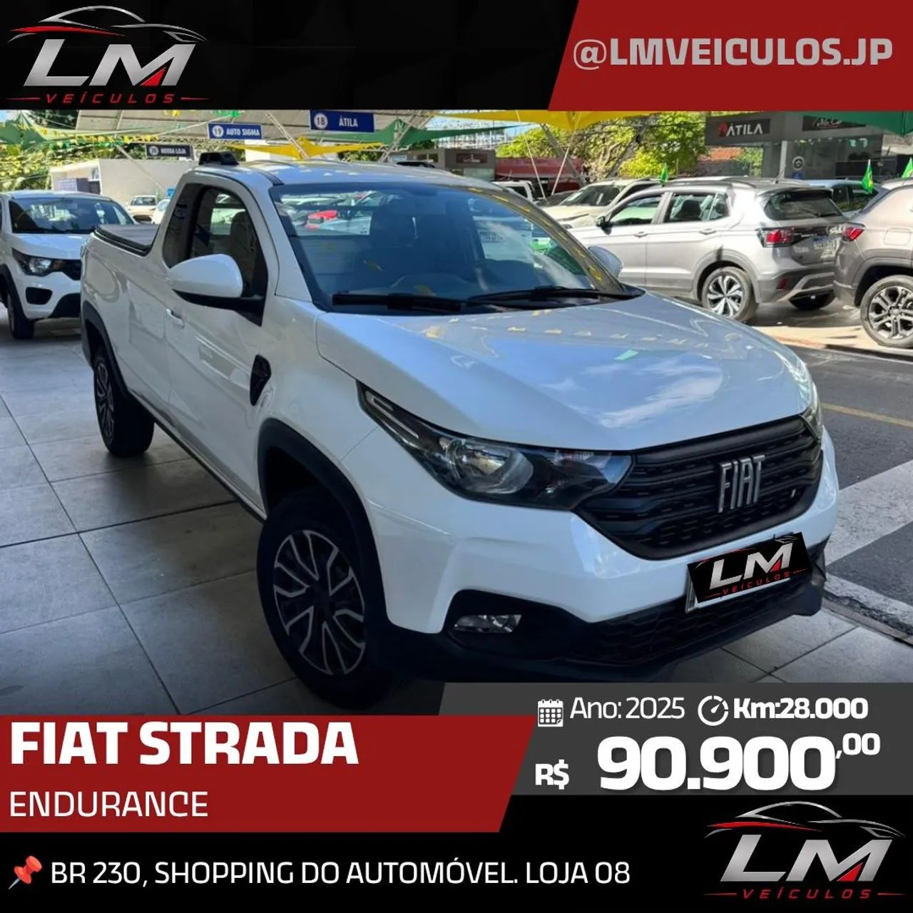 Fiat Strada Endurance 1.3 Flex 8V CS 2025