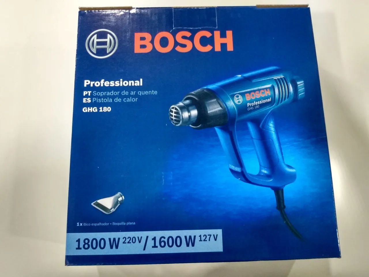 Soprador térmico Bosch GHG180 novo - Instalações Elétricas e