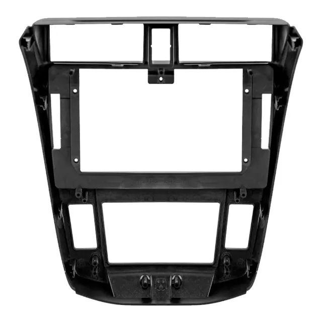 Moldura Multimídia Honda City 2008 a 2013 Ar Digital Prata 10 Polegadas - Foto 5