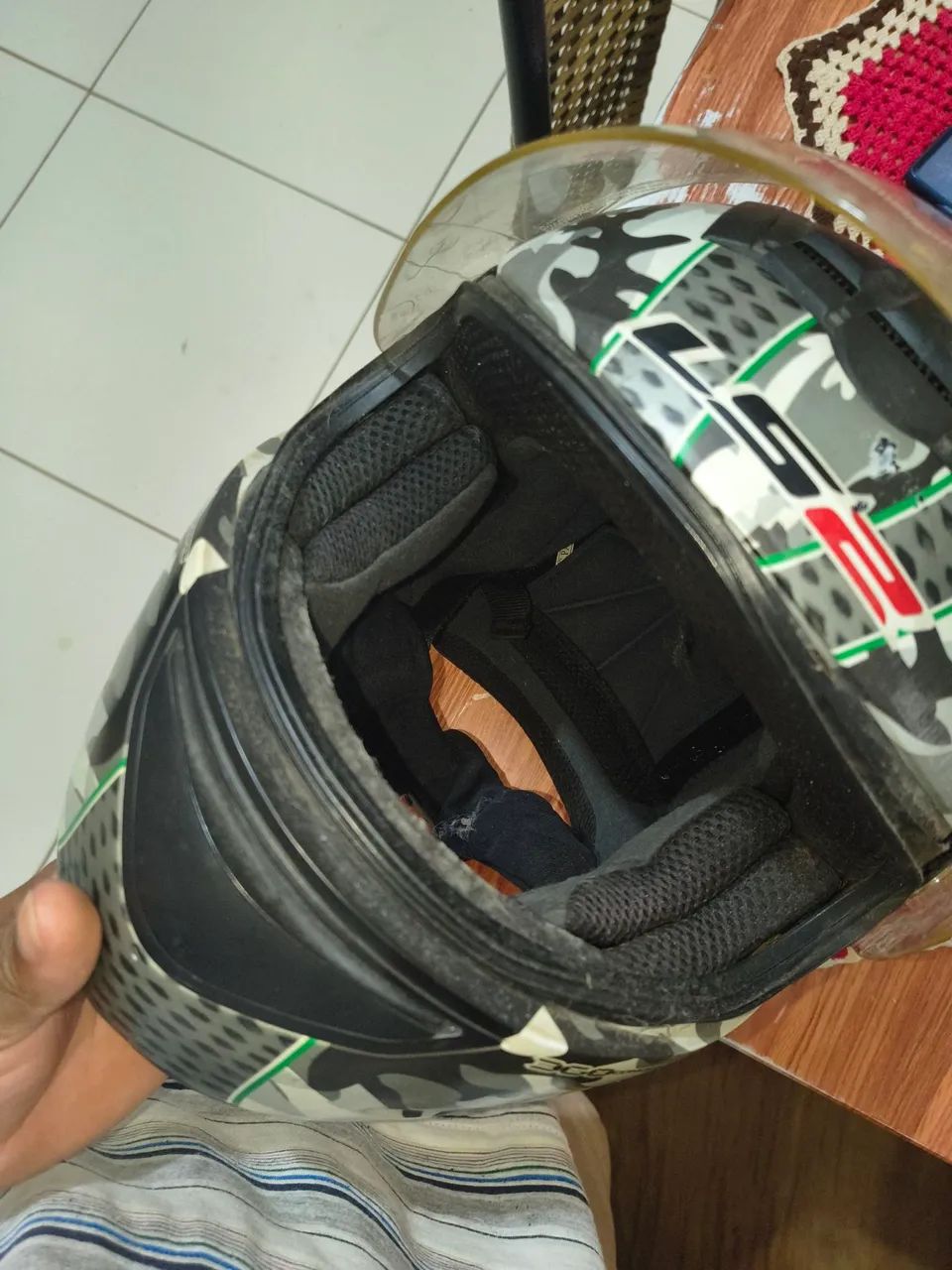 Capacete ls2 tamanho 61 