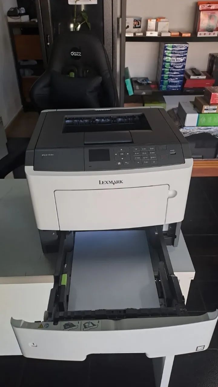 Impressora Laser Lexmark MS610dn - Alta Performance, Duplex e Nota Fiscal - Foto 3