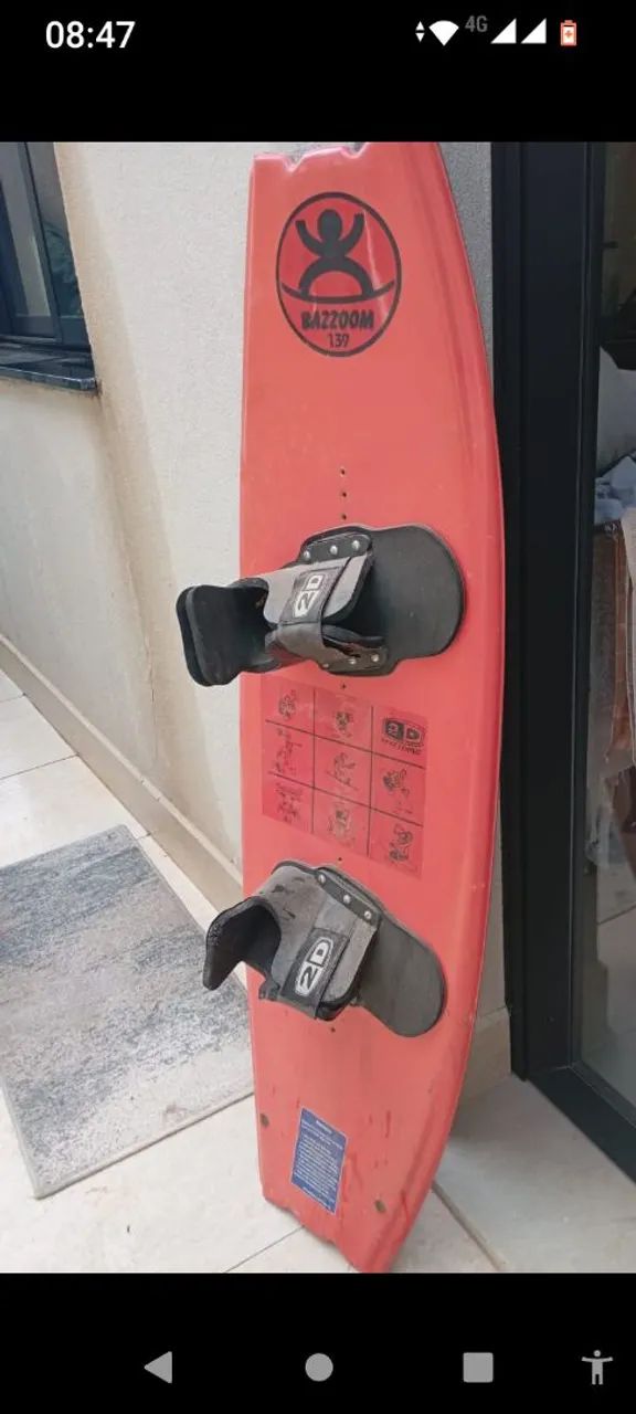 wakeboard sem uso 