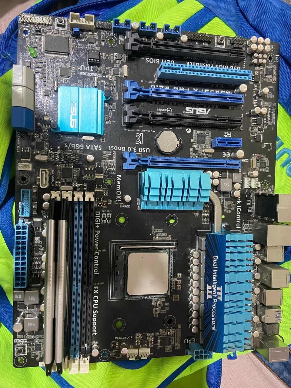 Kit Fx 9590 + placa mãe e 16gb de ram  - Foto 2