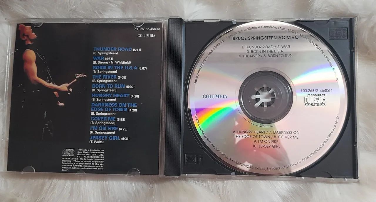 Cd Bruce Springsteen ao vivo 1989  - Foto 3