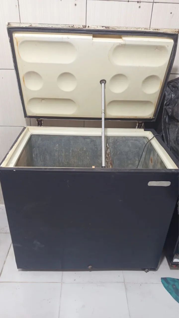 Freezer horizontal gelando muito - Foto 3