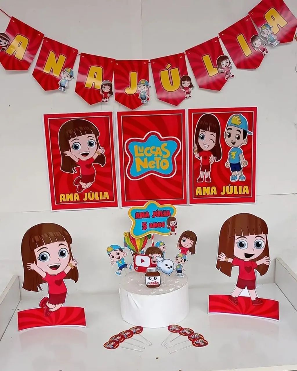 Kit só um bolinho qualquer tema disponível  - Foto 6