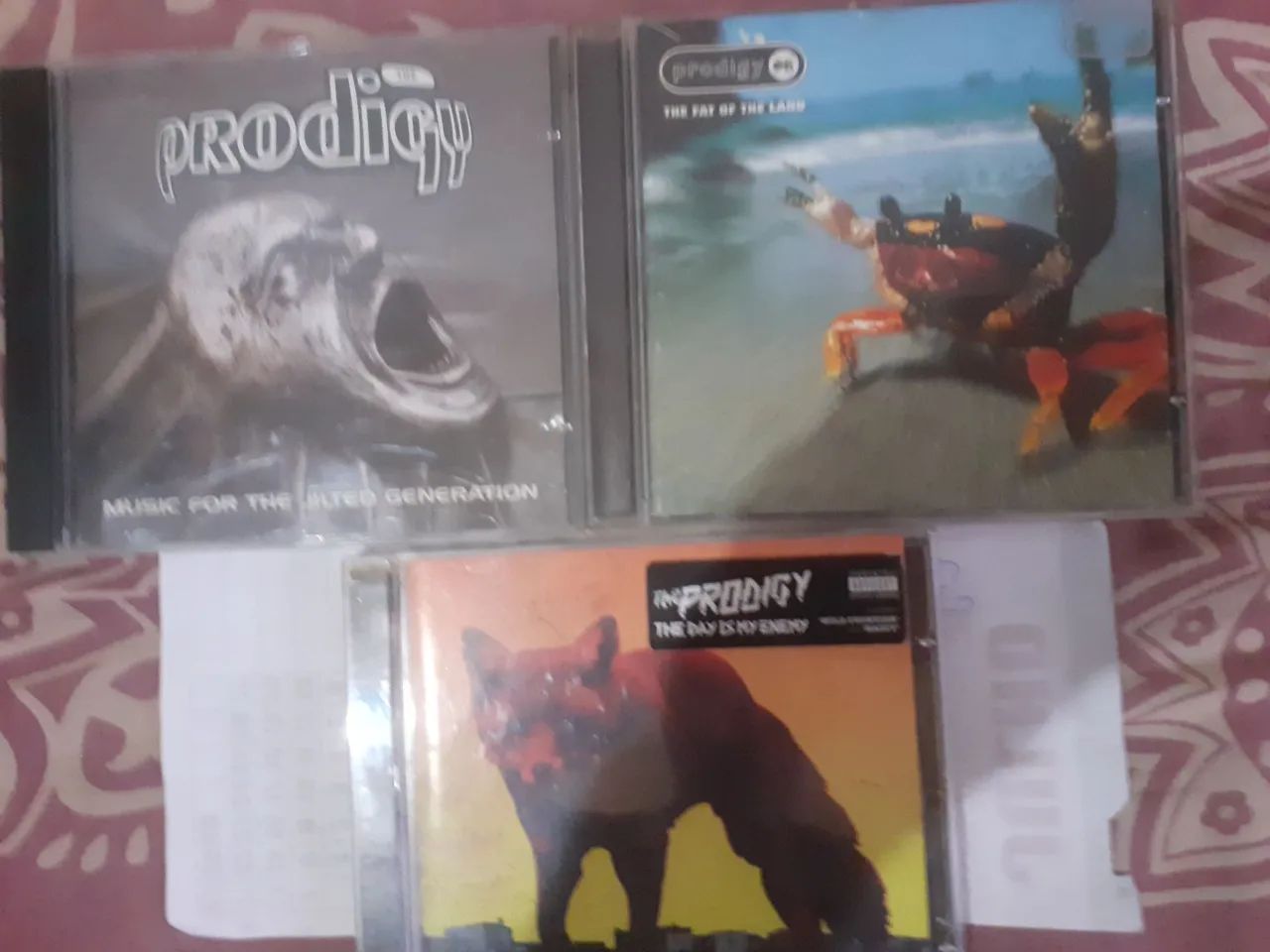 CDs do prodigy CDs raros de música eletrônica  - Foto 3