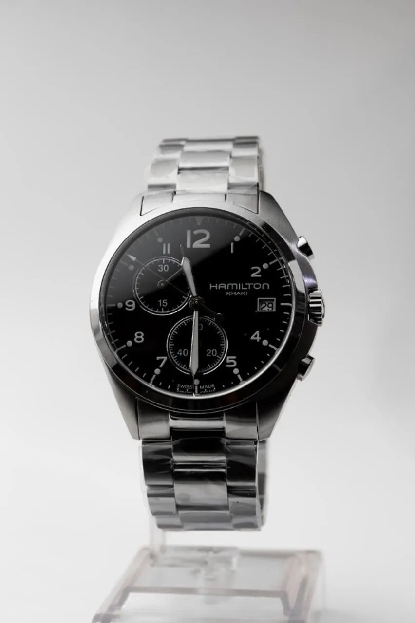 Hamilton Khaki Aviation Pilot Pioneer Chrono Quartz - Ref. H * - Foto 3