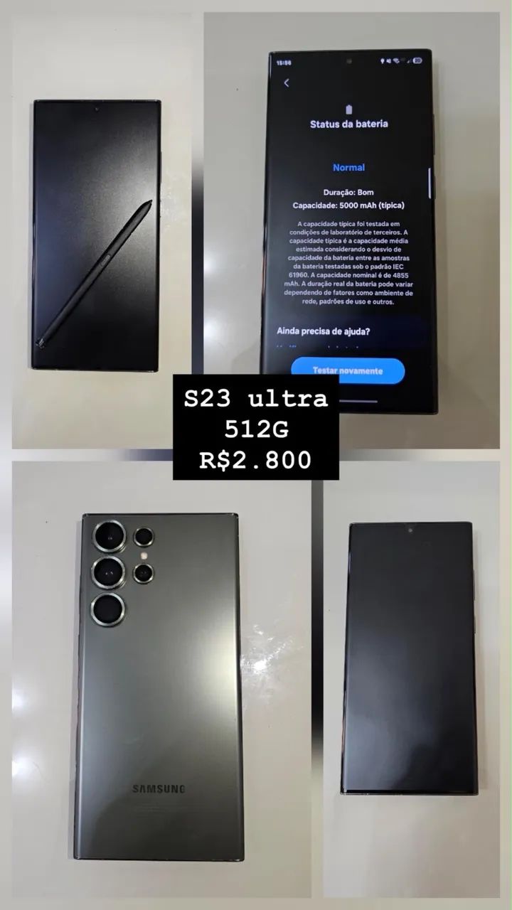 S23 ultra verde 512G