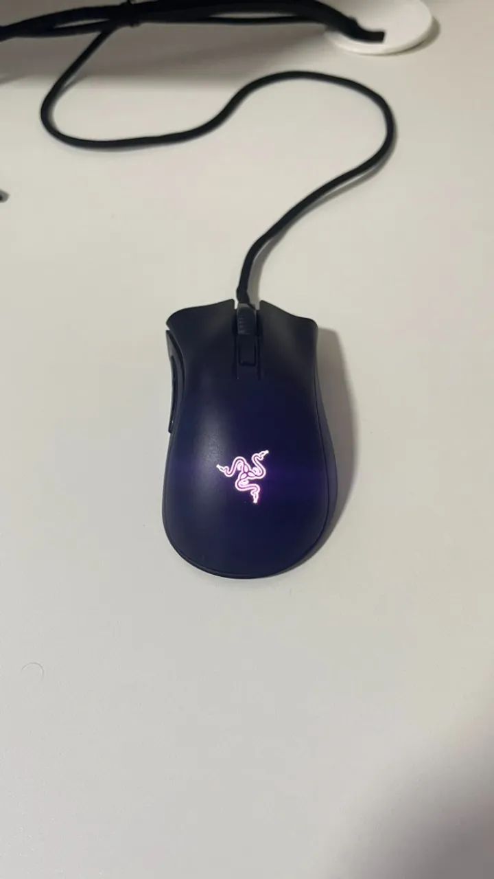 Mouse Gamer Razer Deathadder V2 Mini Grip Rgb Preto - Foto 2