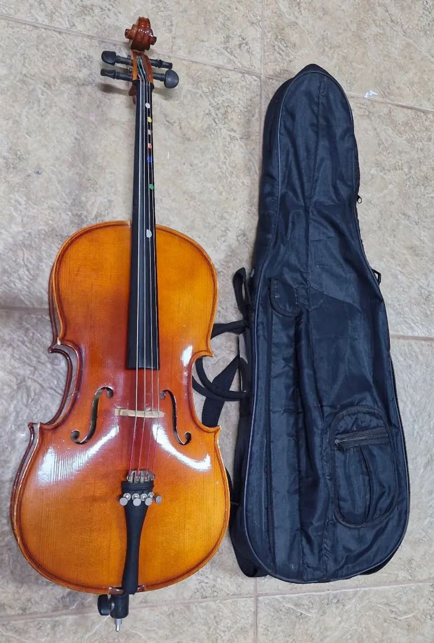 Violoncelo 1/8 - Completo com case - Foto 5