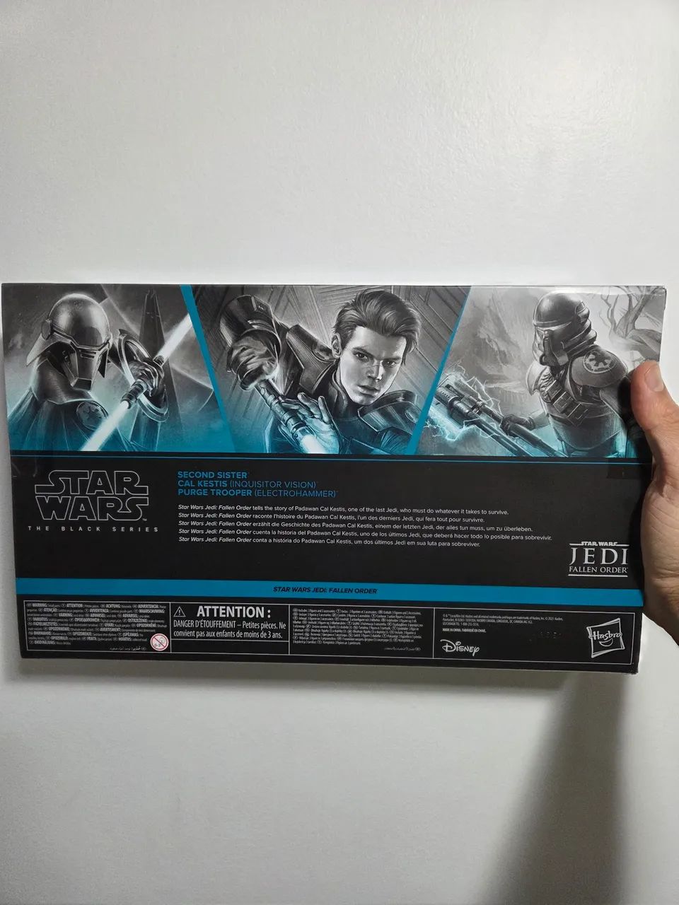 Second Sister Cal Kestis e Purge Trooper Black Series Star Wars - Foto 5