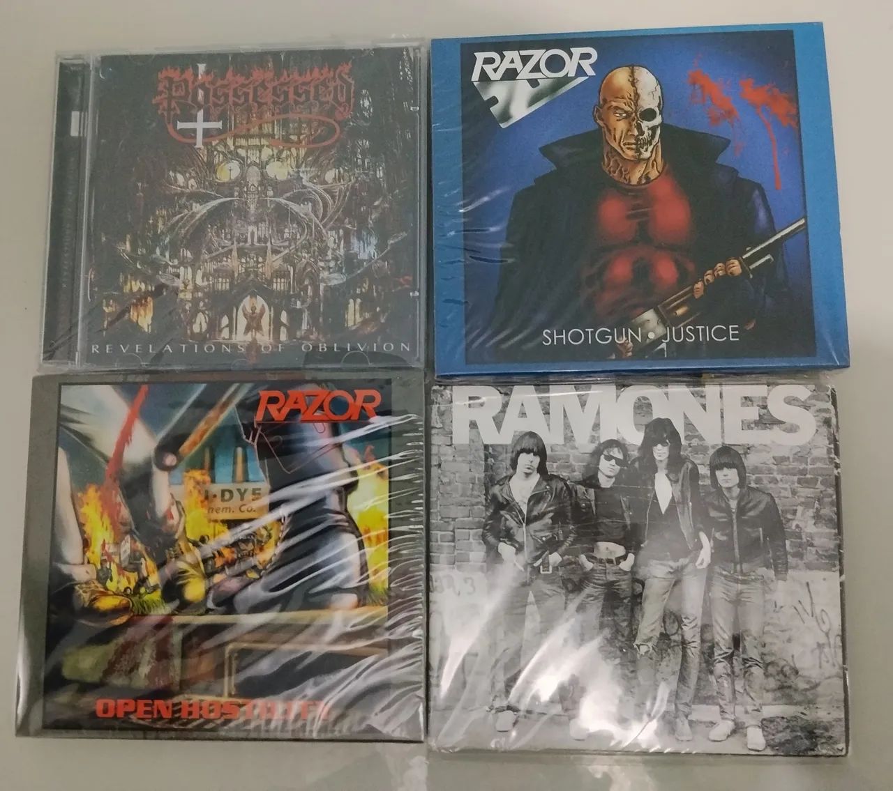 Cds Razor, Possessed e Ramones - CDs, DVDs etc - Jardim São José