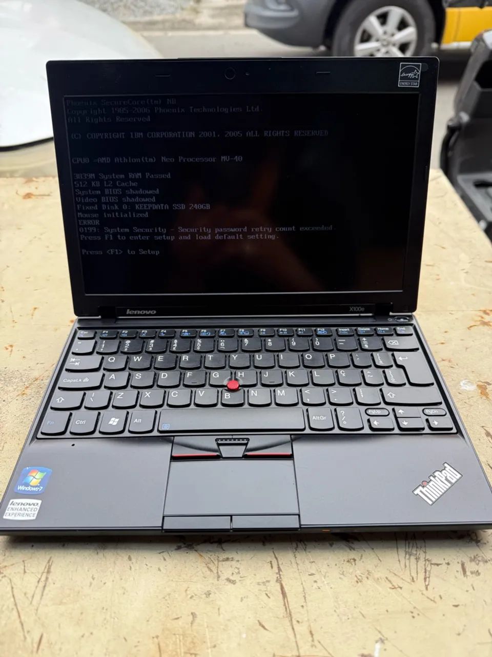 Netbook Lenovo 