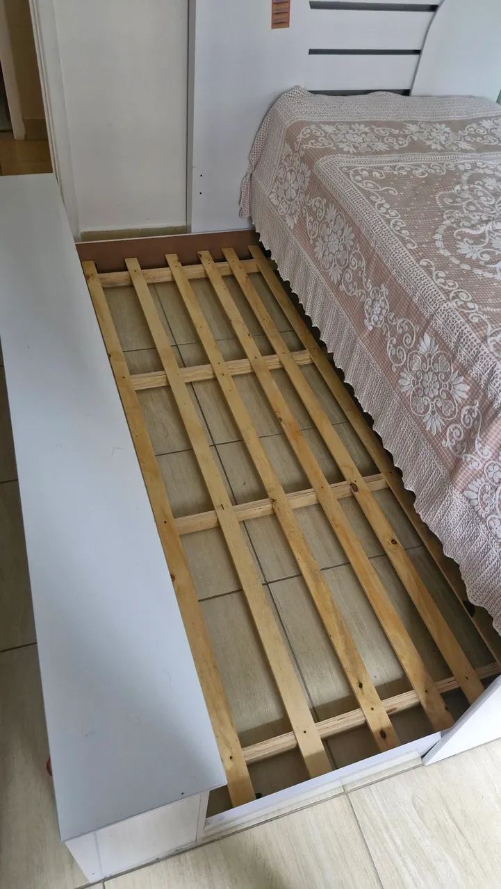 Cama de Solteiro com Cama Auxiliar  - Foto 3