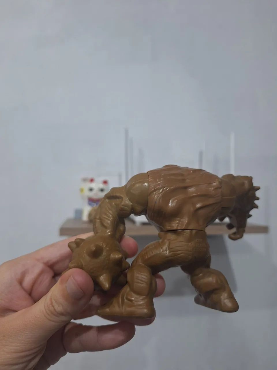 Miniatura cara de barro boneco homem aranha super herói  - Foto 2