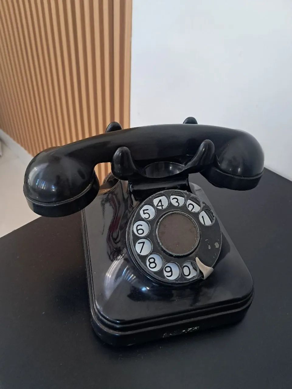 Telefone Antigo Standard Electric Disco Original Anos 60 Colecionador