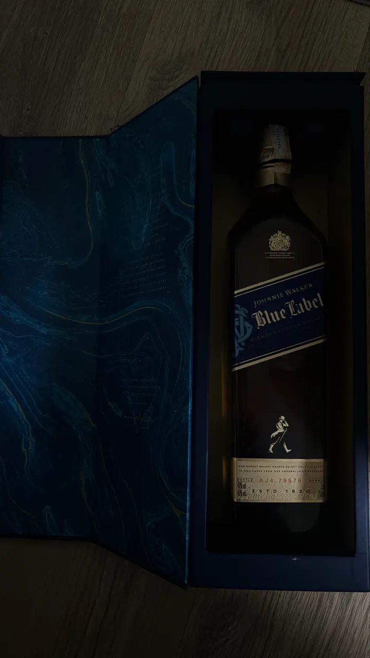 Blue label