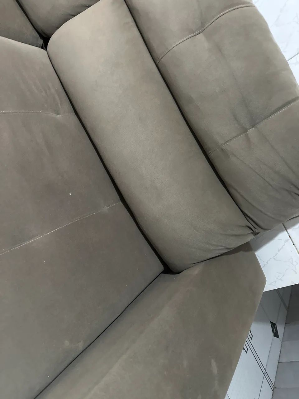 Sofá retrátil e reclinável 3 a 4 lugares  - Foto 3