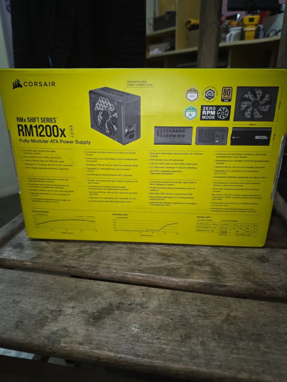 Fonte Corsair shift 1200w - Foto 4
