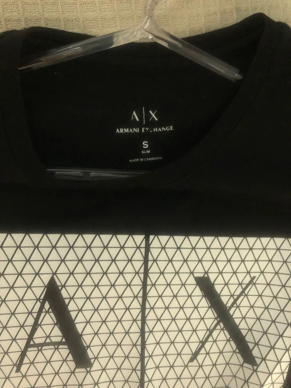 Camisa T-shirt Armani Exchange original comprada no site da marca - Foto 5