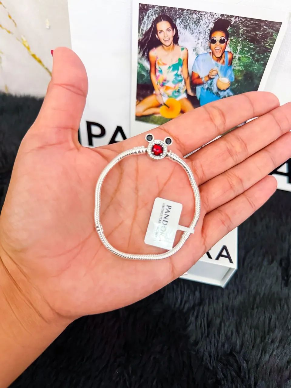 Pulseira Pandora Moments Mickey Mouse - Foto 3