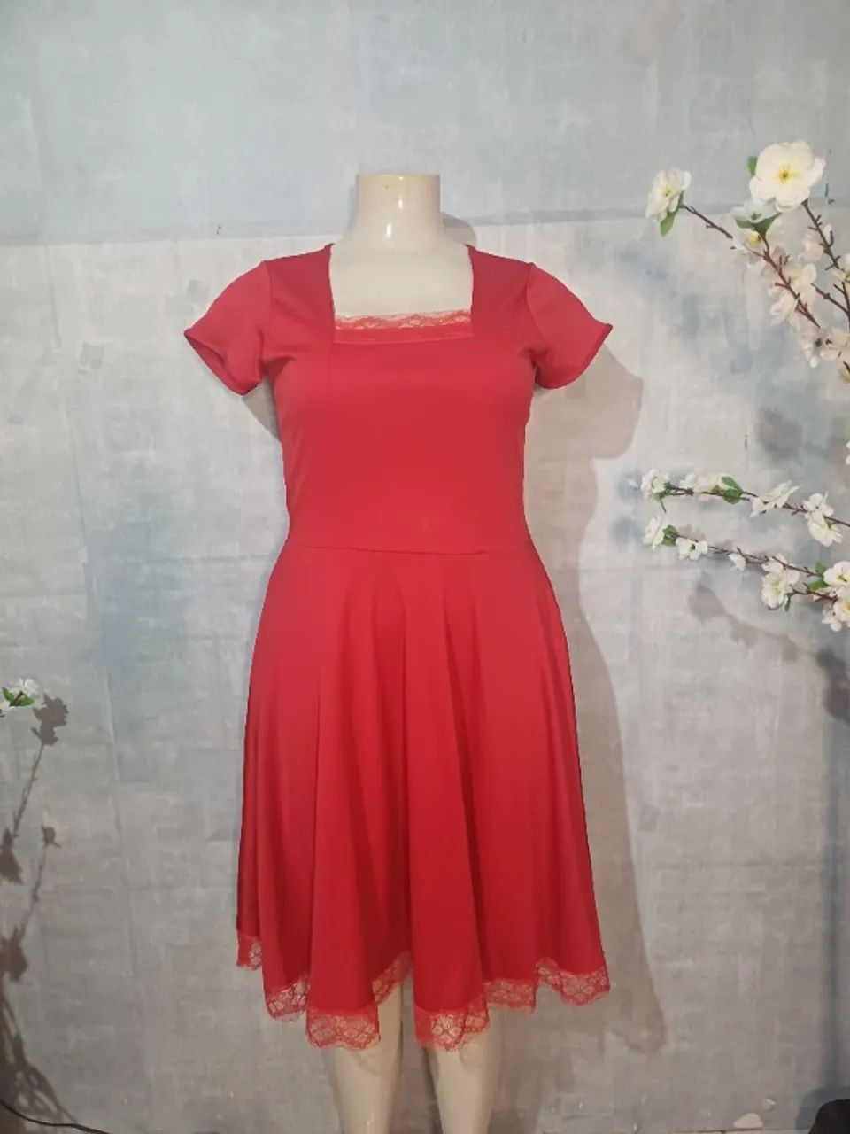 Vestido rodado Plus Size - Foto 2