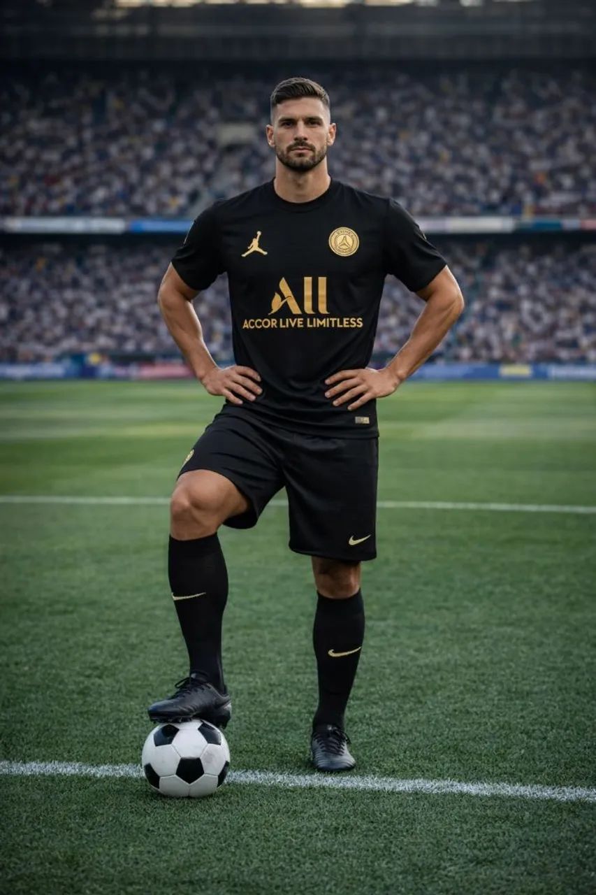 Camisa de time PSG preta