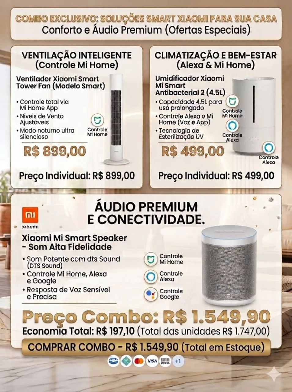 Kit Verão Xiaomi