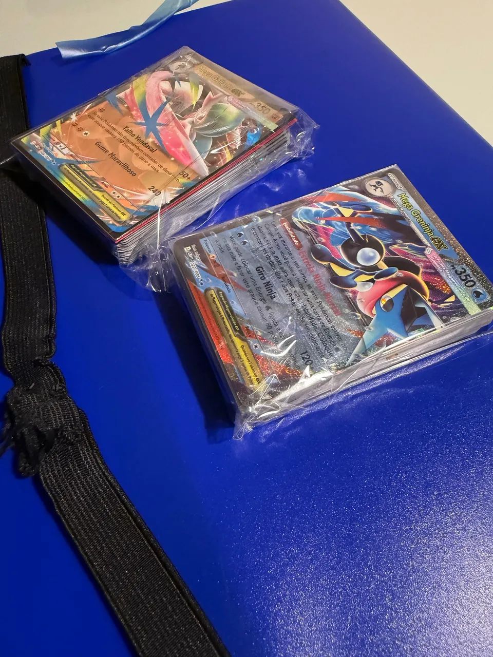 Cartas Pokémon 100 uni + 6cartas ex  - Foto 2