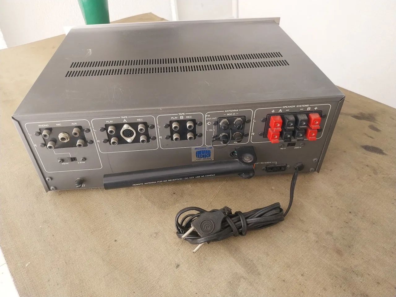 Vendo receiver Gradiente model 1300 conservado e funcional. - Foto 5