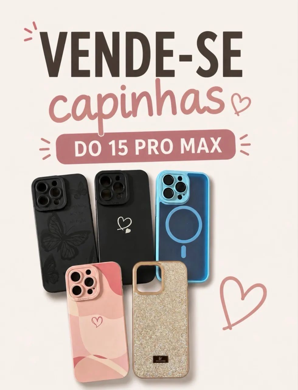 Capinhas 15 pro Max  - Foto 2
