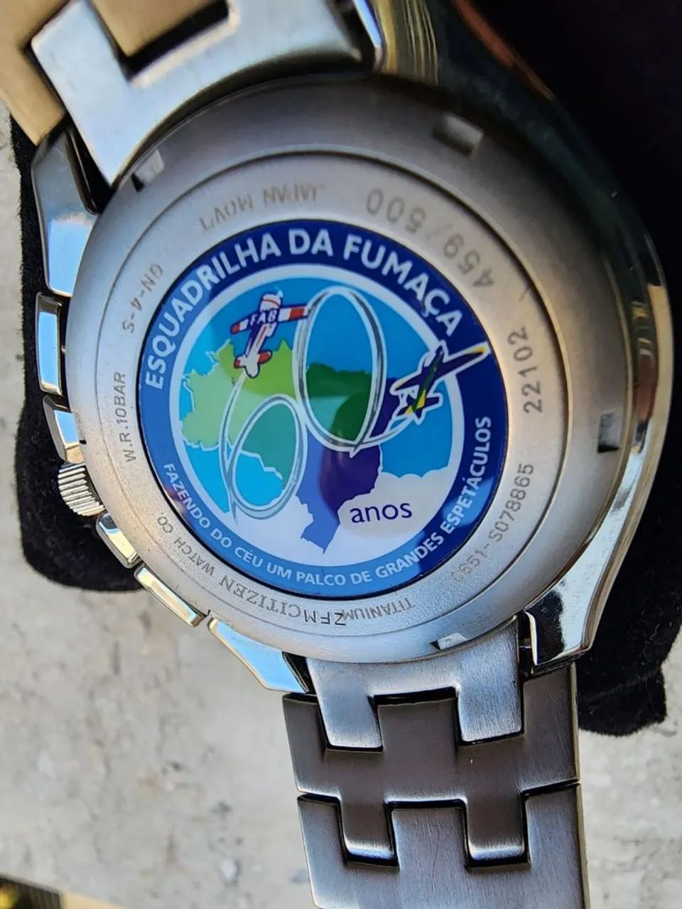 Citizen Eco-Drive Skyhawk Esquadrilha da Fumaça - 60 Anos - Full