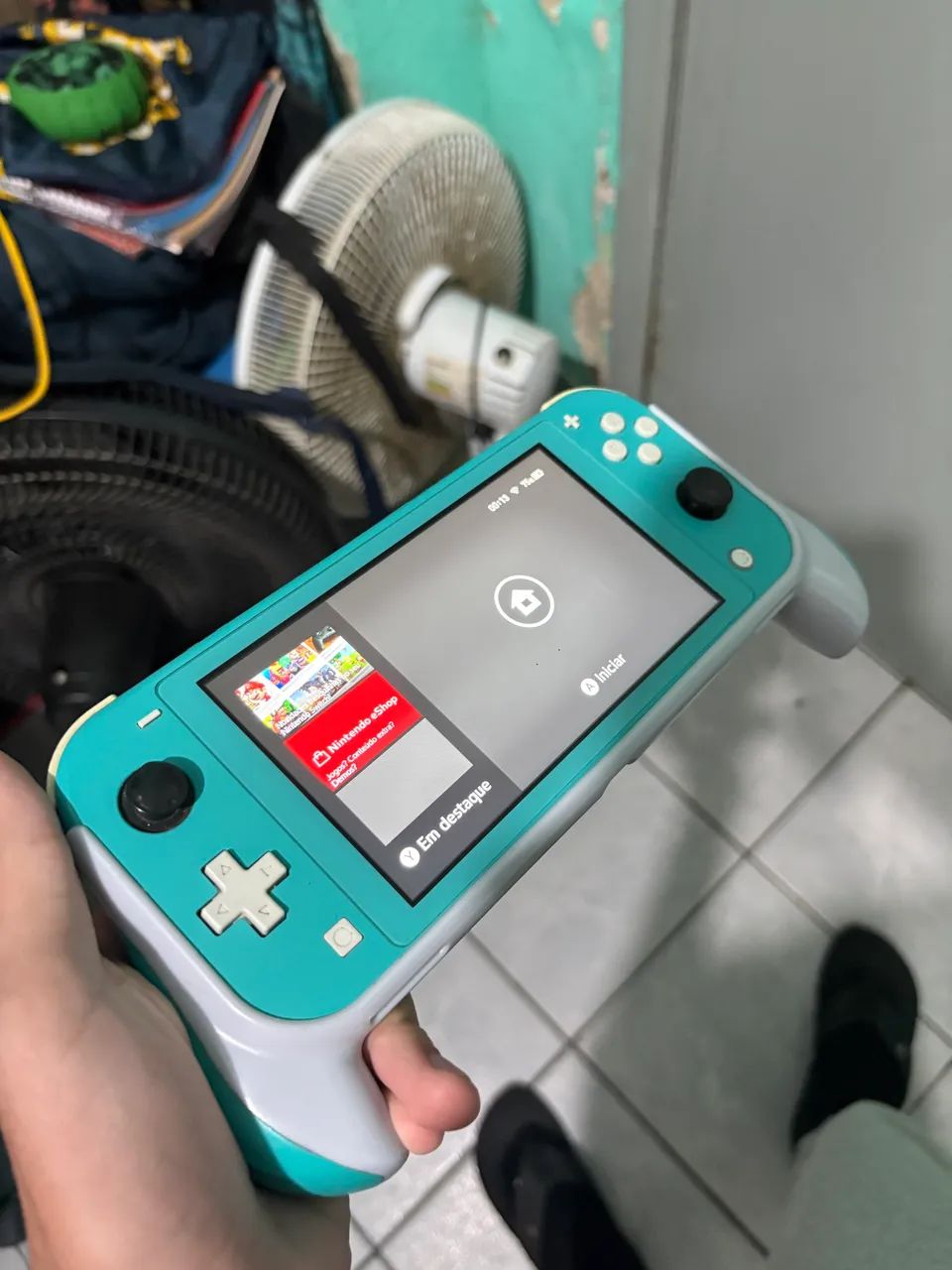 Nintendo Switch Lite Desbloqueado + Jogos | Muito Conservado