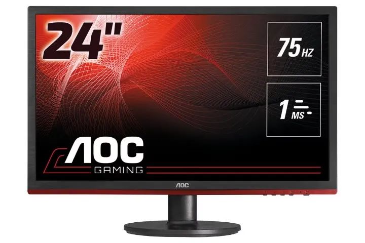 Monitor AOC Gamer modelo g2460vq6 24 polegadas FREESYNC - Foto 4