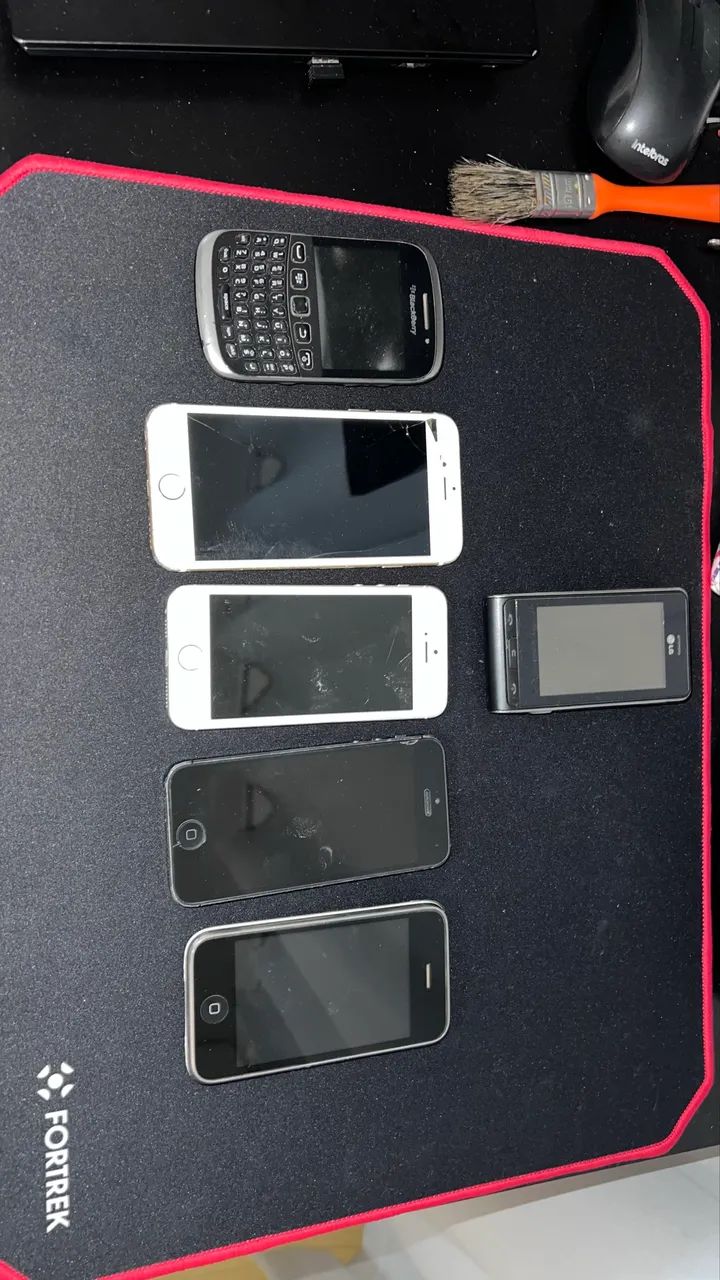Coleção de celulares 