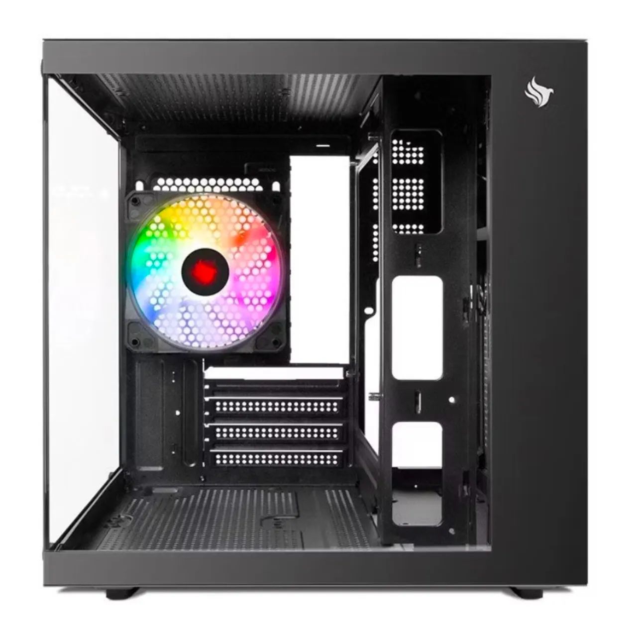 Gabinete Aquário Atom Mini-Tower com 1 fan - Foto 2