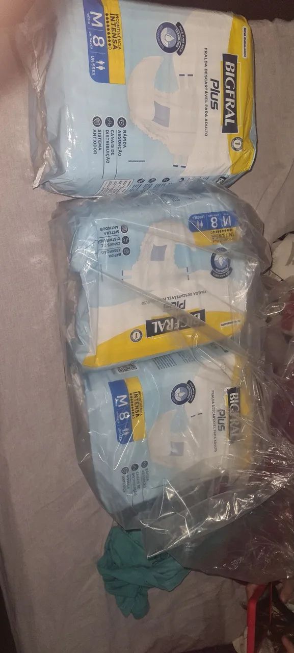 Fralda Geriatrica tamanho M Bigfral - Foto 2