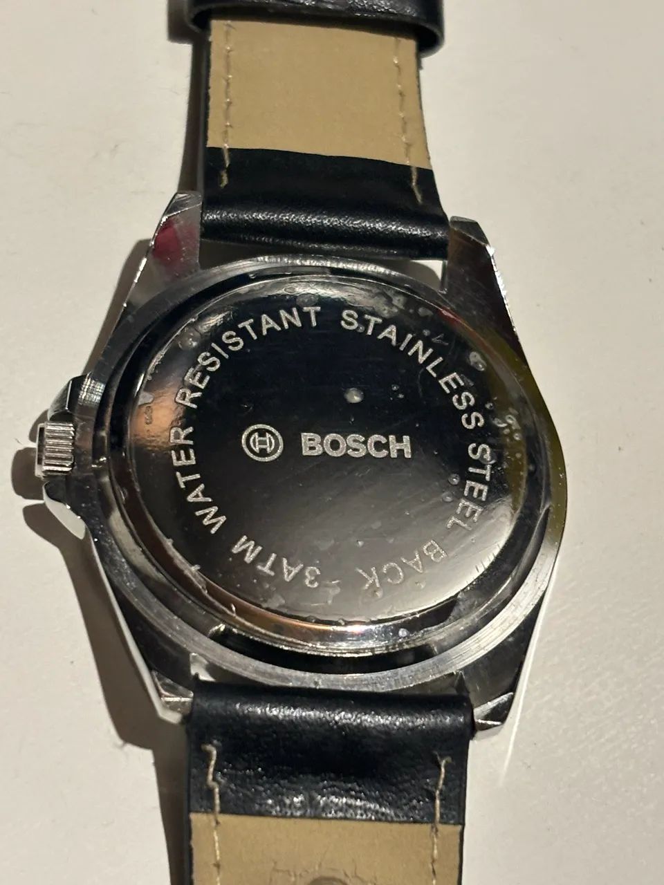Relógio Original Bosch Classico Pulseira Couro Coleção  - Foto 4