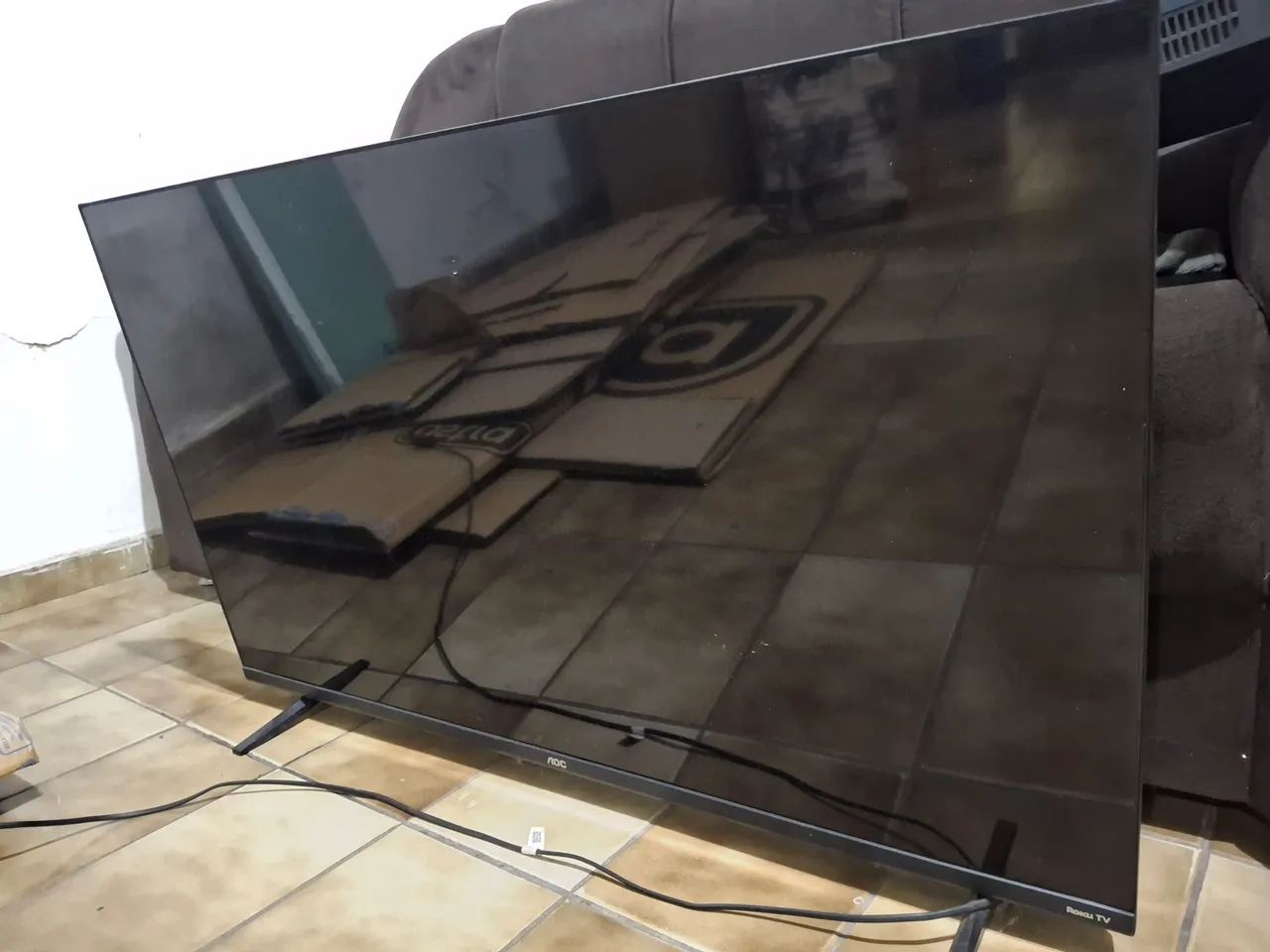 Smart Tv AOC 43 polegadas, problema na tela! - Foto 2