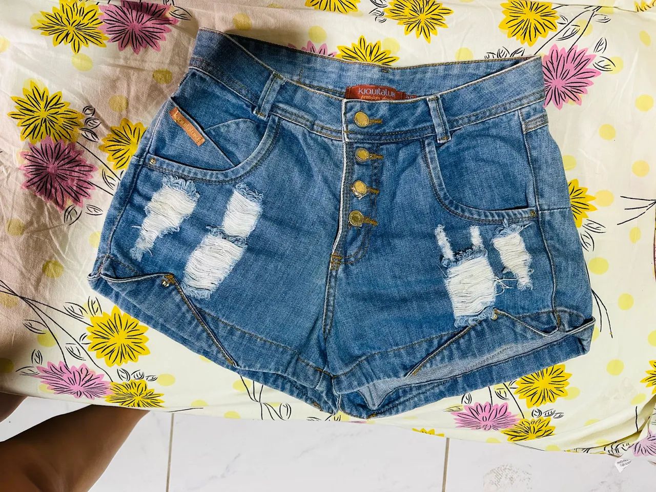 Short Jean da kiquitaluki - Foto 2