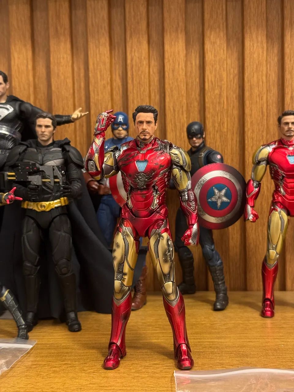 Iron man Mafex battle damage  - Foto 2