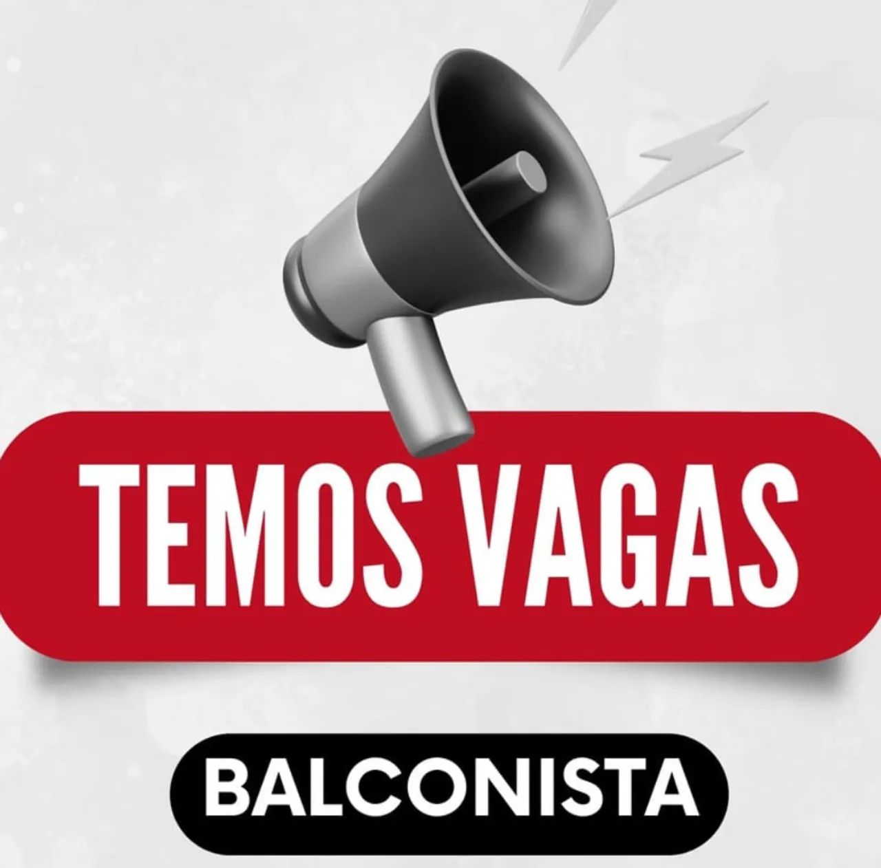 Vaga de balconista 
