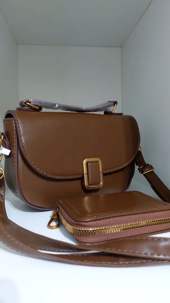 Bolsa e carteira de ótima qualidade  - Foto 3