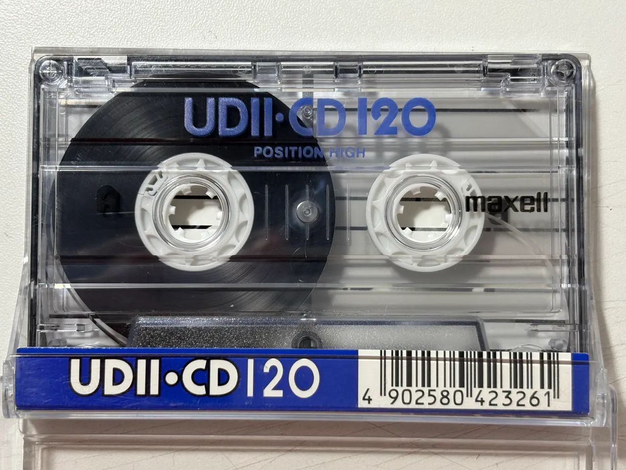 Fita cassete Maxell UDII CD120 (1998)