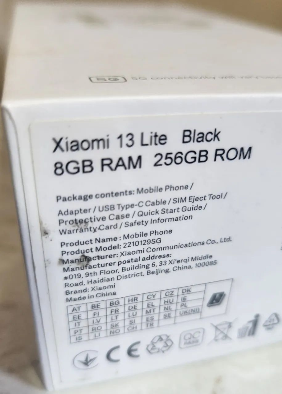 Xiaomi 13 Lite 256GB Preto - Conservadíssimo! - Foto 4