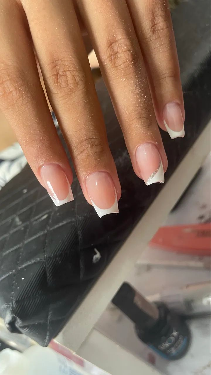 Alongamento em gel.