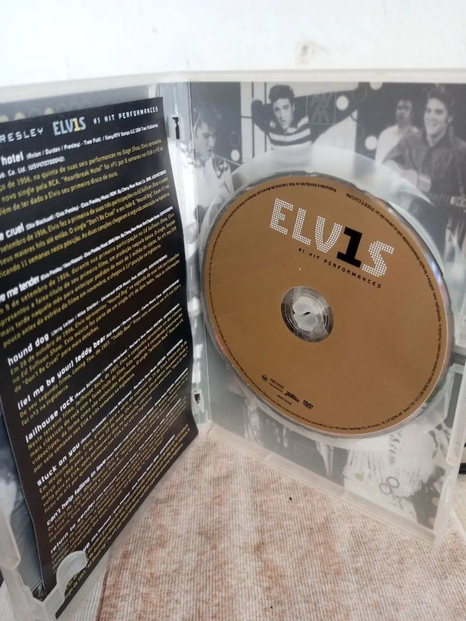 Dvd Elvis Presley #1Hit Performances  - Foto 2