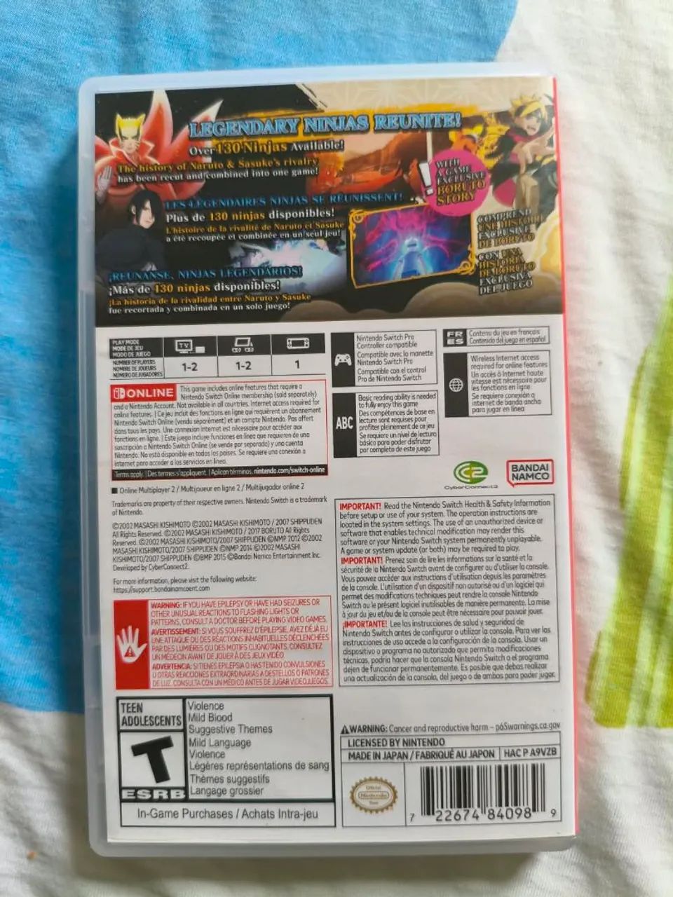Naruto ultimate ninja storm connections - Nintendo switch - Foto 3