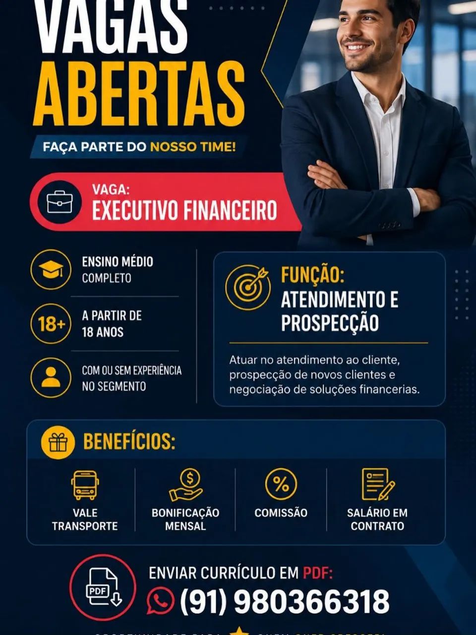 Executivo financeiro 